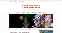 Desktop Screenshot of apisindigenas.com.br