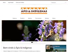Tablet Screenshot of apisindigenas.com.br